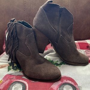 Steve Madden suede booties